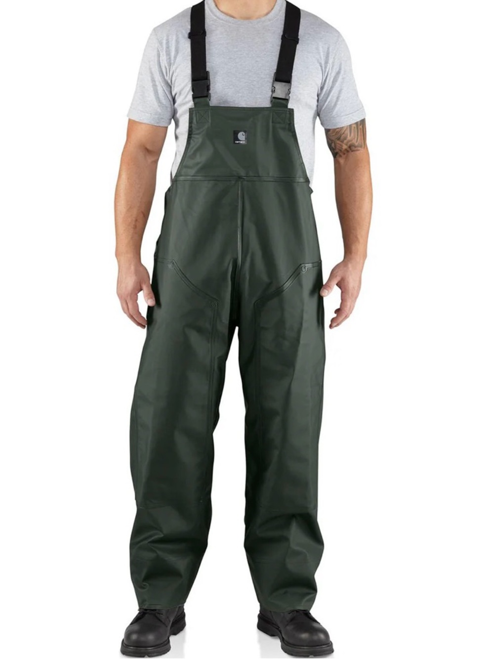Carhartt Green Waterproof Bib Overalls